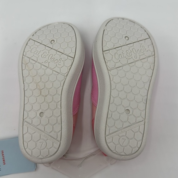 NWT Cat & Jack Slip-On Pink Shoes – Toddler Girls Size 7 - Picture 6 of 10